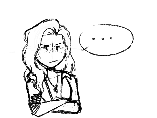 Witchiddy's tweet photo. literally signing onto this hellsite so i can post this dumbass #emmrook comic i drew based off a tiktok

sir, she would have pulled a cullen and taken you on that desk had manfred not interrupted
#DragonAgeTheVeilguard #emmrichvolkarin https://t.co/2VP3wfKGFm