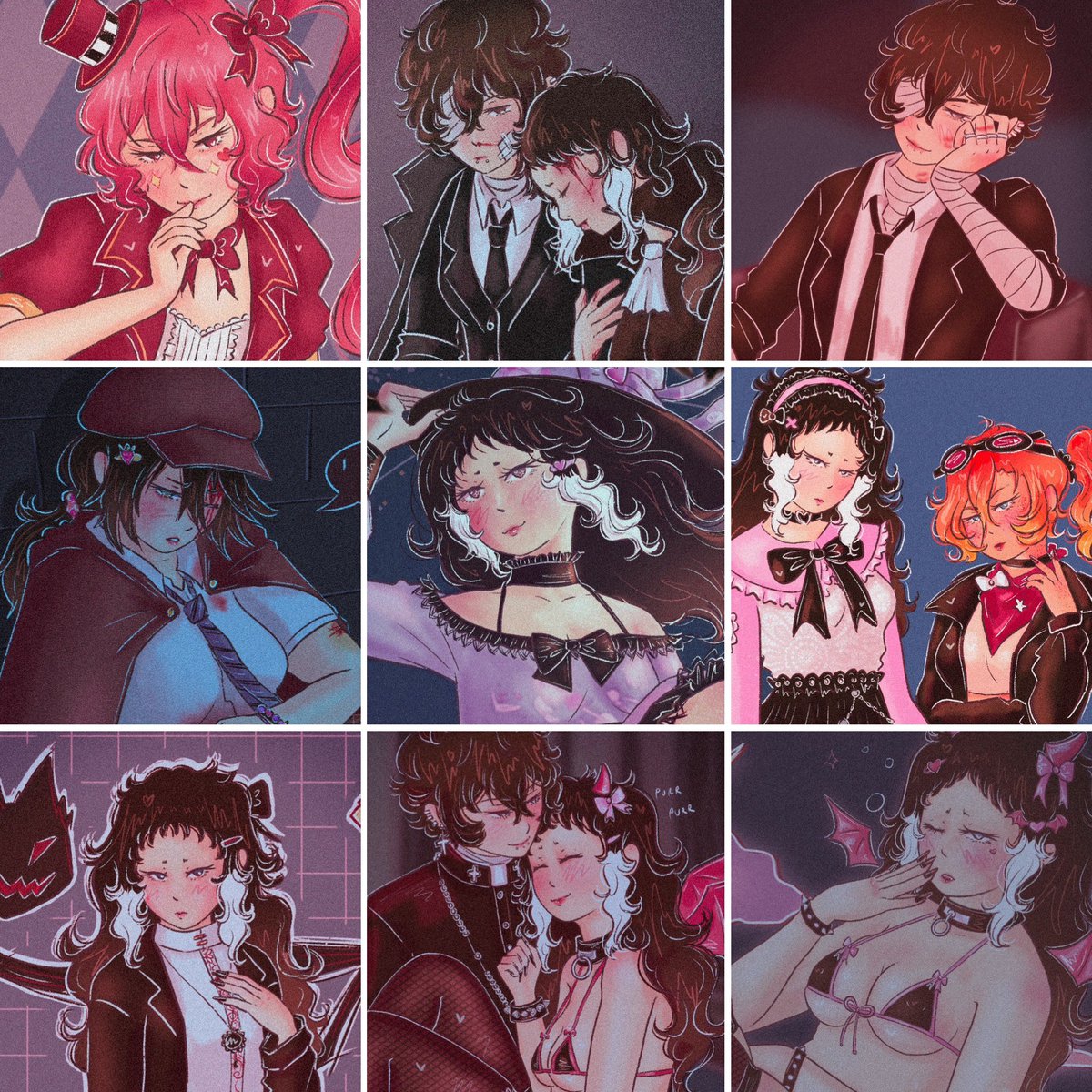 gh0stwiring's tweet image. ๐
hello!
artist & writer yuri-fying my faves! into dazaku, chuulaine, fukuran, skk, morisano and others!
18+ | ๐&๐๐๏ธ
strawpage: dykezai.straw.page
๐ตโ๏ธ: dykezai.bsky.social
ao3: archiveofourown.org/users/red_tide/
retrospring: retrospring.net/@middlecyclone
priv: @bigslimyfrog
