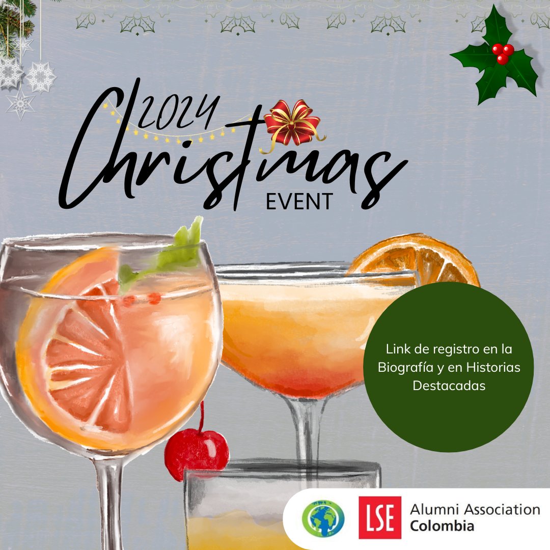 LSEalumniColo's tweet photo. ¡Te esperamos en nuestro evento de navidad! 

Realizaremos una donación a la fundación @Soydoy  y realizaremos una clase de coctelería junto con una sesión de juegos con #meltingplanet.

12 de Diciembre en el Sky 15 Rooftop del Hotel Hilton a las 6:30 pm. https://t.co/8NhLkl85yg