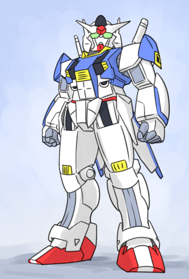 「昔描いたガンダムシリーズ 」|にーやんのイラスト