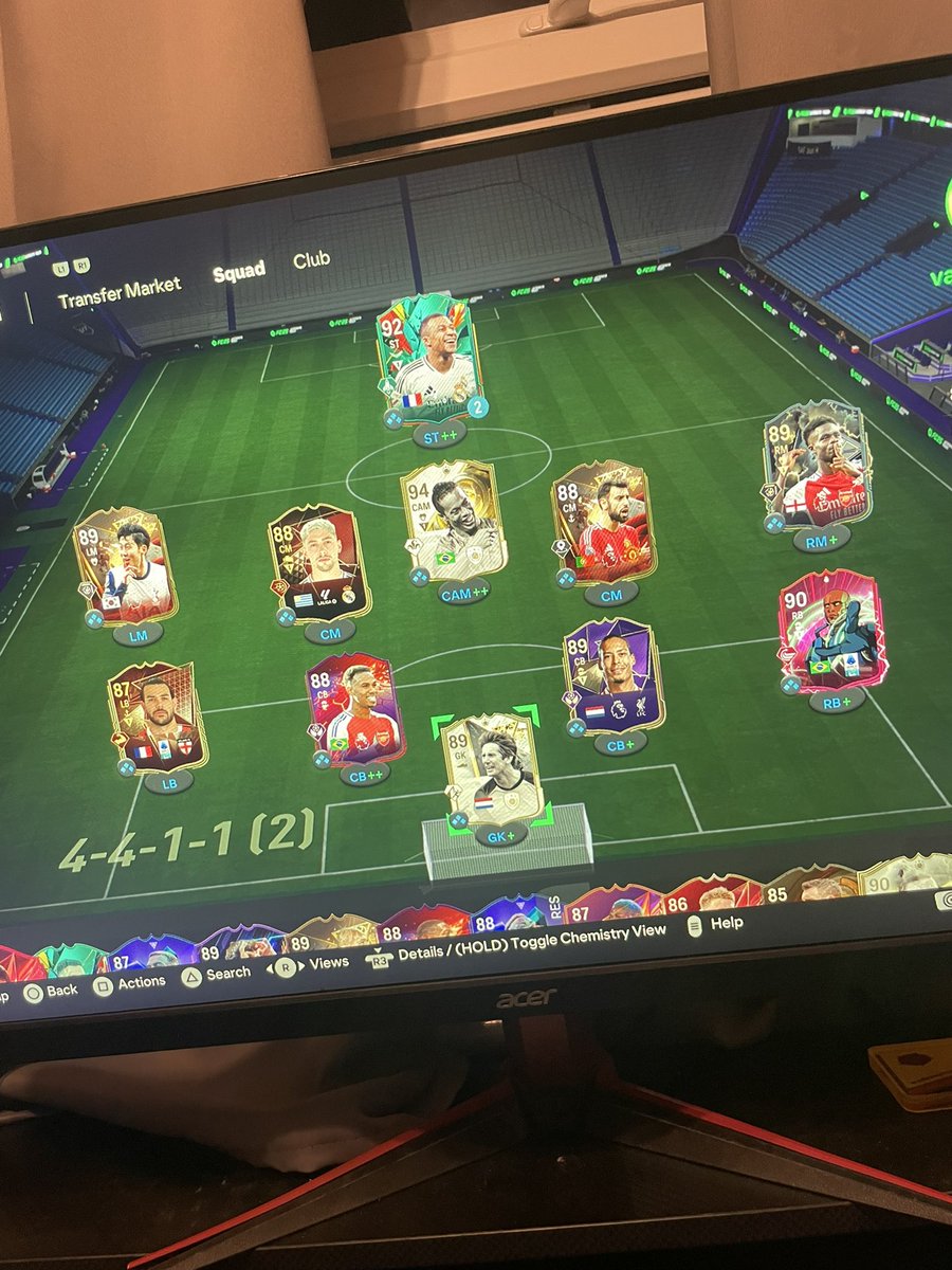 Qualified top 256. Cheers ea for the Ronaldinho much love.