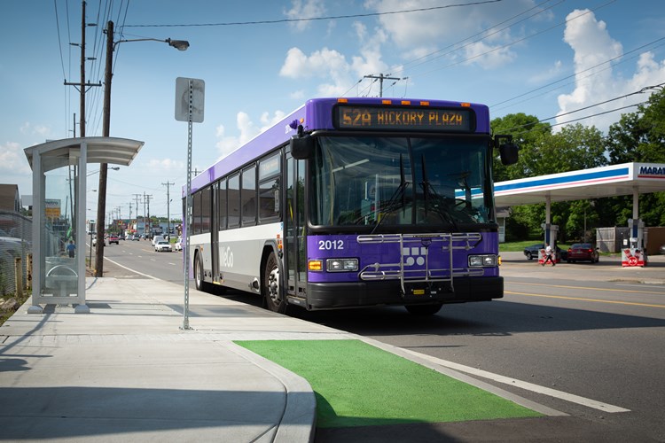 Did you know? A bus takes the space of two or three cars and can carry 25 times more people than cars. 💜

🔗 WeGo Transit bus schedules: wegotransit.com/ride/bus-sched….