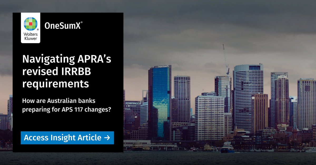 OneSumX_FRR's tweet image. 🇦🇺 Explore insights from a financial executive roundtable on @APRAinfo revised #IRRBB requirements. 
@RegulationAsia’s article summarizes key insights from industry leaders on compliance strategies and the path forward: loom.ly/trKI_04