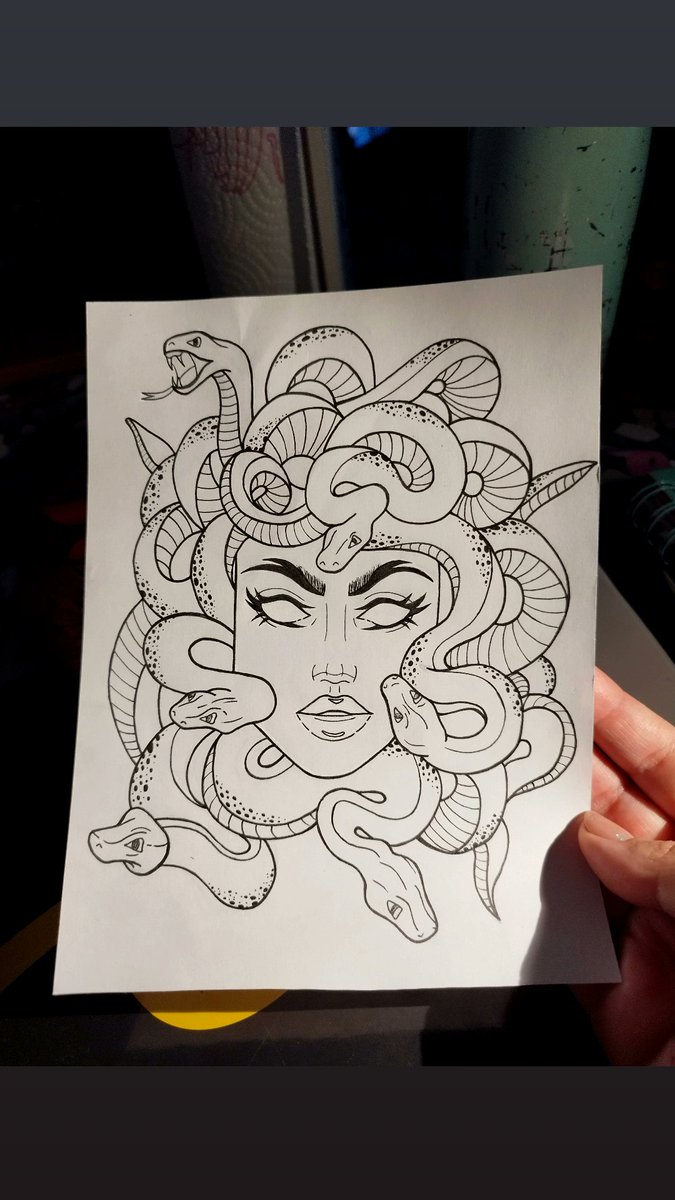 irenect98's tweet image. Medusa 🐍