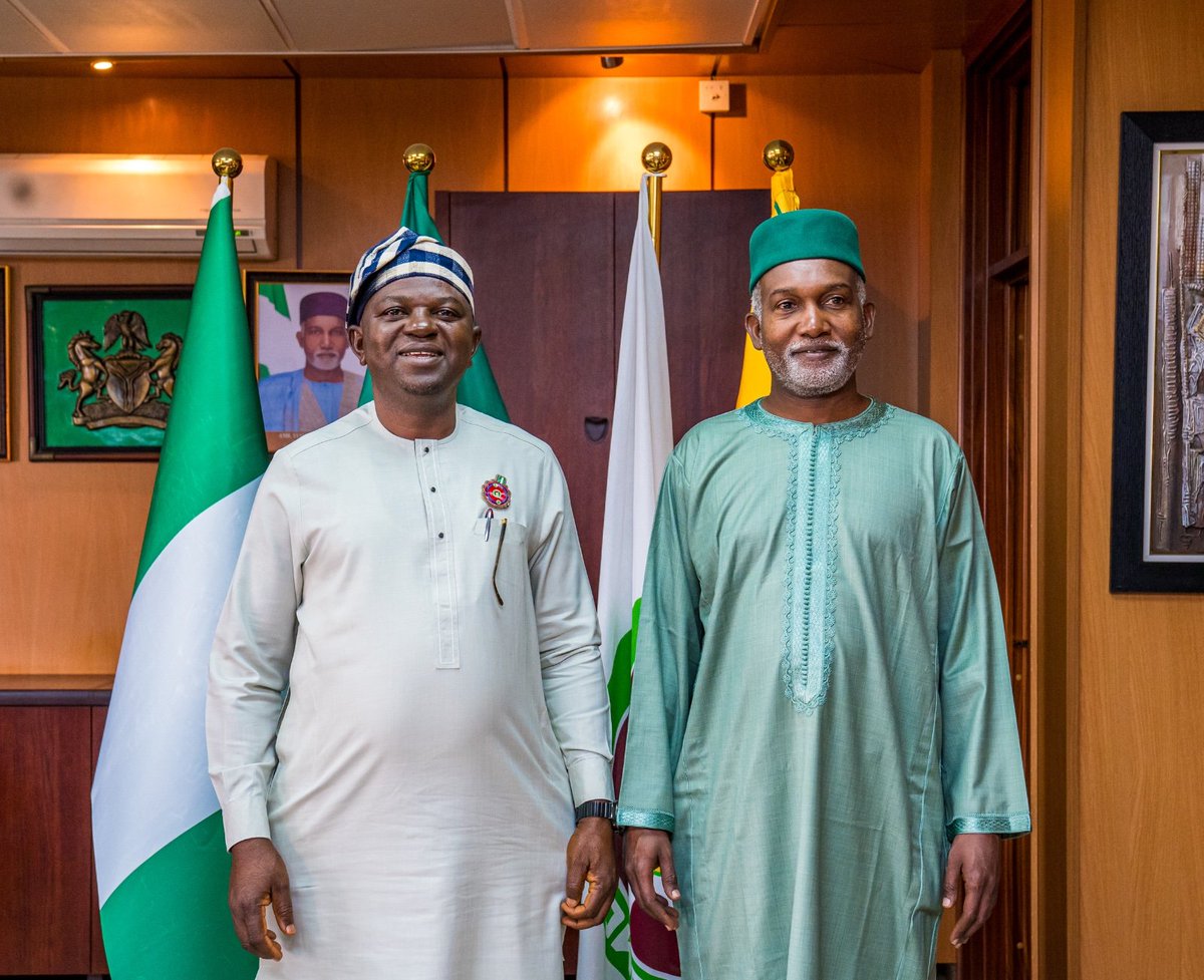 terlumun_utsev's tweet photo. I was previlaged to be hosted by my Foreign Affairs counterpart Mr Yusuf Maitama Tuggar in  a close door meeting today  in Abuja. https://t.co/RM3wzcnOp5