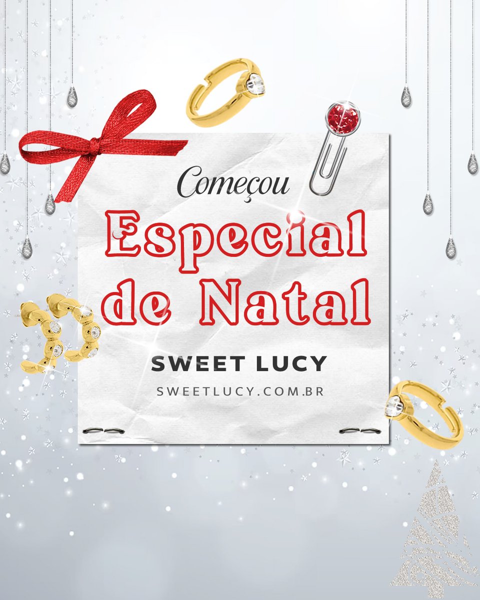 sweetlucycombr's tweet photo. Vem que já começou a magia na SWEET LUCY!
O Especial de Natal está no ar e temos muitos lançamentos, presentes e novidades! Não perca por nada!
Shop Now: https://t.co/LCJmyFJd3d https://t.co/BGRSqdIZWB