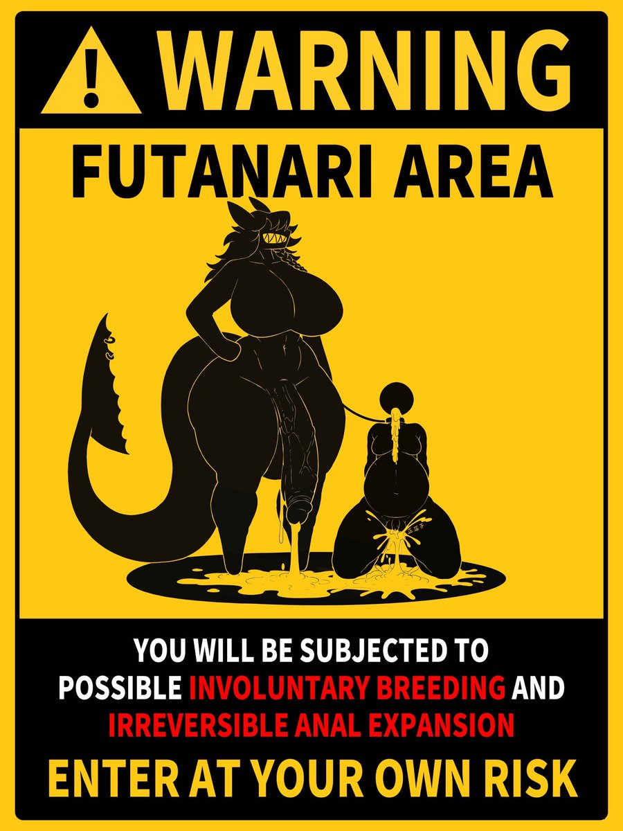 Gift by, <a href="/bri_lewd/">B.R.I. 🇳🇱 🖌 🔞🐻</a> 
Inspired by <a href="/FlappyTSK/">FlappyTSK</a> 
Made Possible by <a href="/TrueVigil/">Gwen: Big Shark Booty INC. 🏳️‍⚧️</a> 

Better follow that warning sign… Wait. The lady in the image looks a bit more… Familiar… 🤔❤️✨