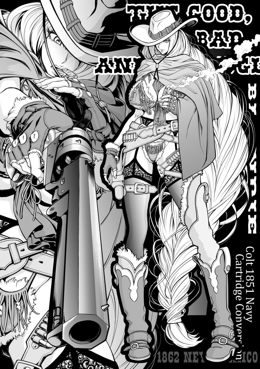 #AIは銃描けないからTLを銃持った絵で一杯にしようぜ 