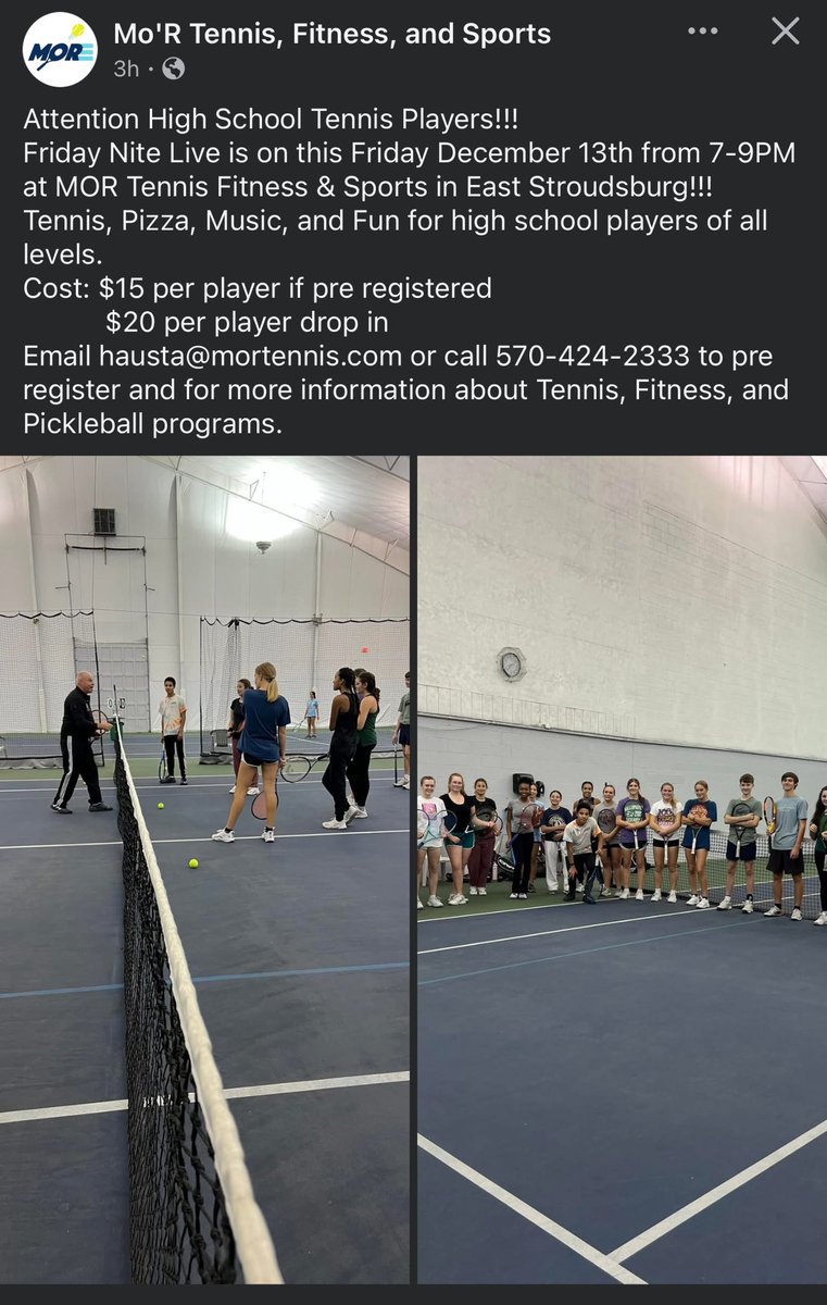 Off season opportunities
