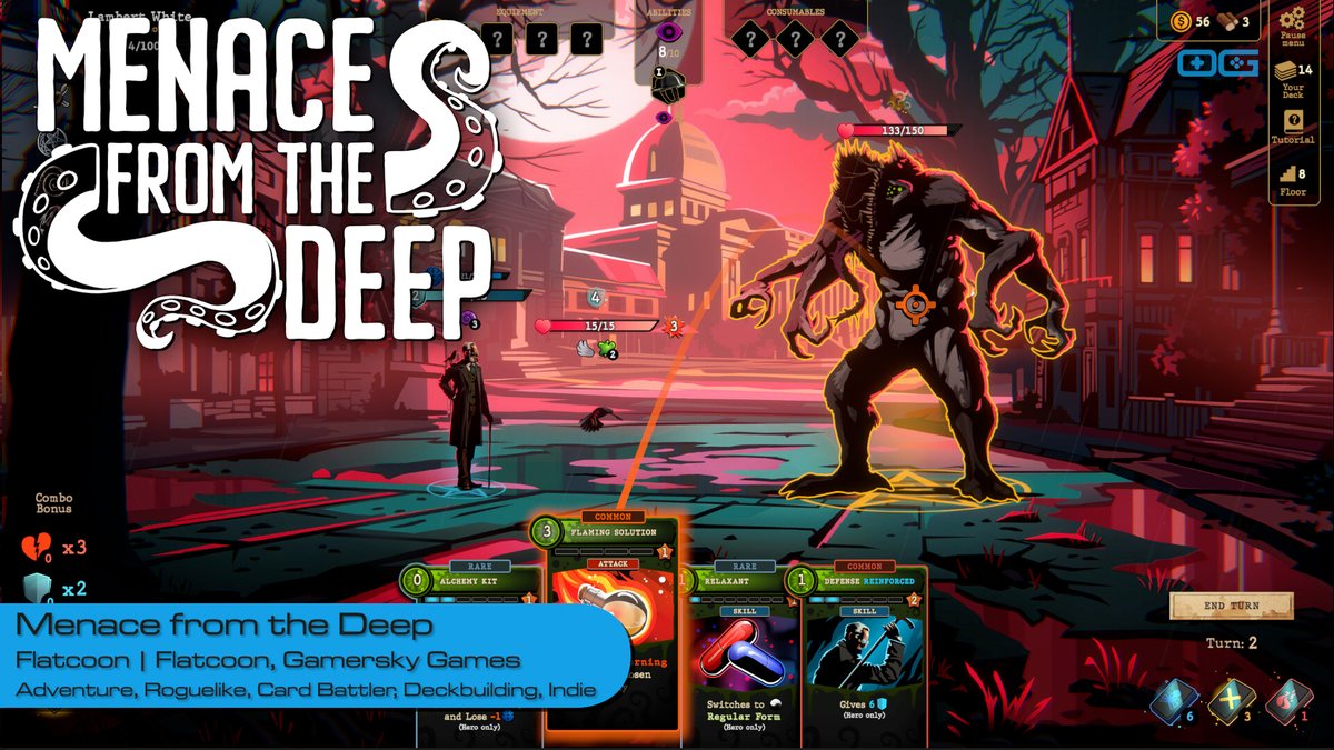 OverageGmngCom's tweet photo. OG plays Menace from the Deep!
https://t.co/kcPPgApLBR
Like & Sub!
@Flatcoon_Games
@GamerskyGames
#MenaceFromTheDeep #Roguelike #Deckbuilding #Lovecraftian #IndieGameTrends #IndieWatch #IndieDev #GameDev #IndieGameDev #IndieGame #IndieGames #Gameplay #LetsPlay #Gaming https://t.co/j4uhsoFIVY