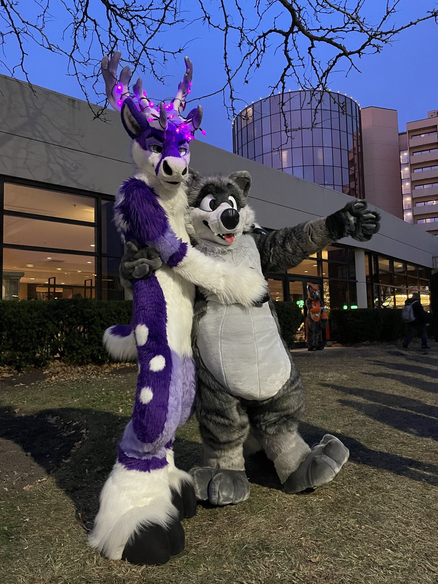 BouToon's tweet photo. Yooo! I actually managed to get a pic with the MF Raccoon :) such a great job by @WaggeryCos. See you next year @FurFest !!!! https://t.co/FxDQjHxJgQ