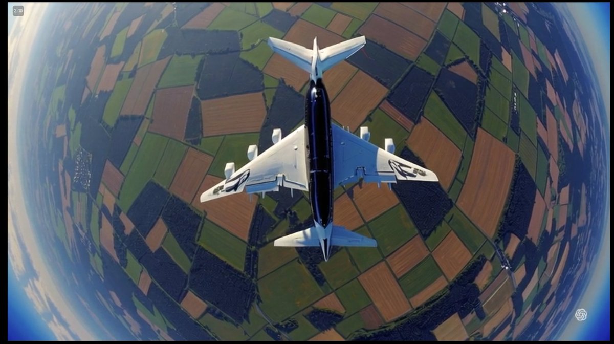 Sora has some wild ideas about airplanes😂 (joking aside, it is an amazing product)