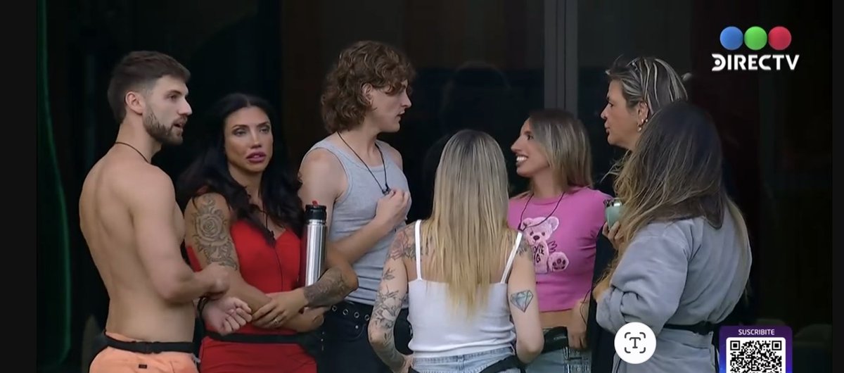 GHValeriaNat's tweet photo. Bancando este grupo "el rejunte" ahora con la incorporación de Sandra...

#GranHermano #GH2025 #GranHermano2025 https://t.co/kWzwylZ63a