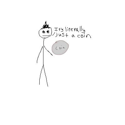 just a coin tweet media