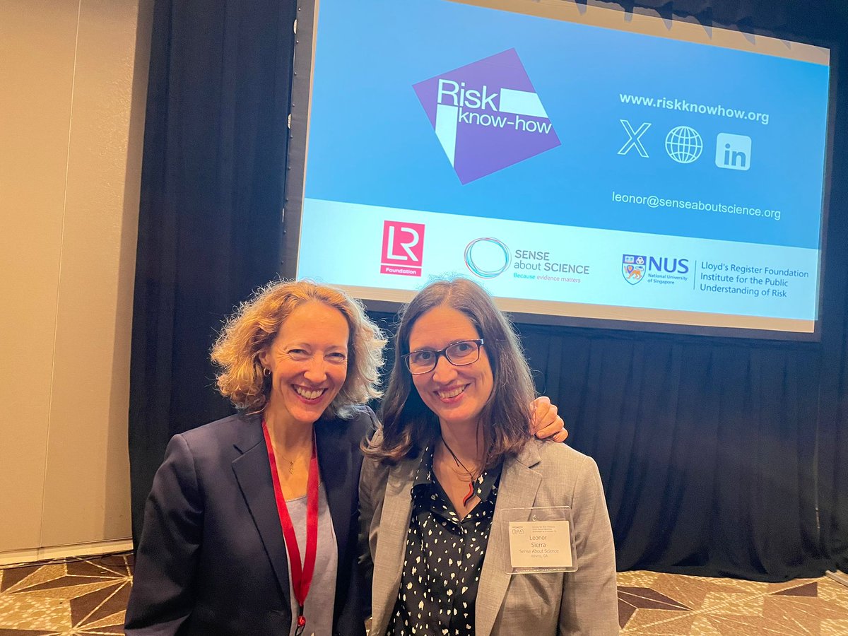 Riskknowhow's tweet image. Project lead @leonor_sierra and our collaborator Olivia Jensen from @ipur_nus just presented at #SRA2024 meeting the #RiskKnowHow framework, insights from interviews post floods in Valencia and how can we assess risk communication for risk know-how from Gov reports
