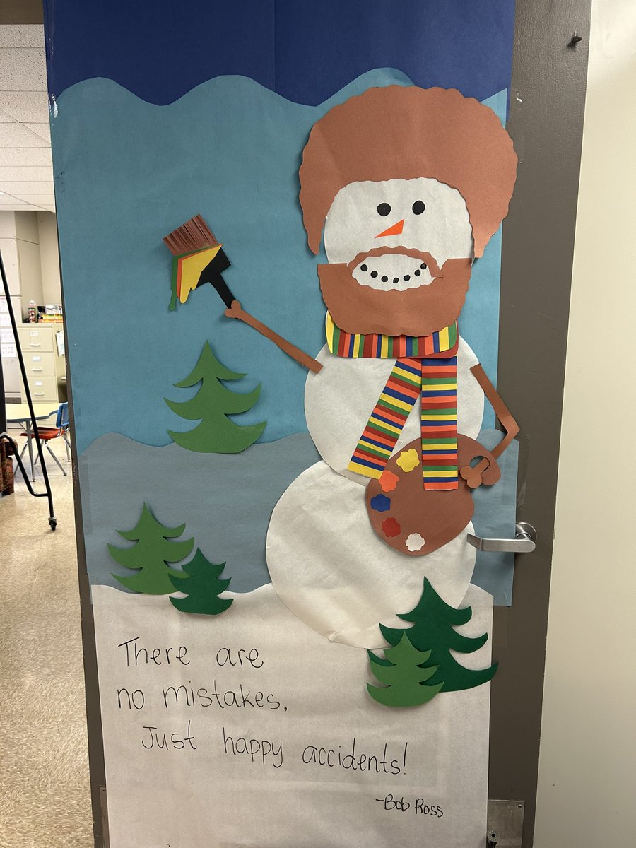 Our annual festive door decorating contest is brightening up the hallways of LE. Mr. Wortley and Mrs. Matheson will announce the winning classes at our Term 1 celebration assembly next week! <a href="/deltasd37/">DeltaSchoolDistrict</a>
