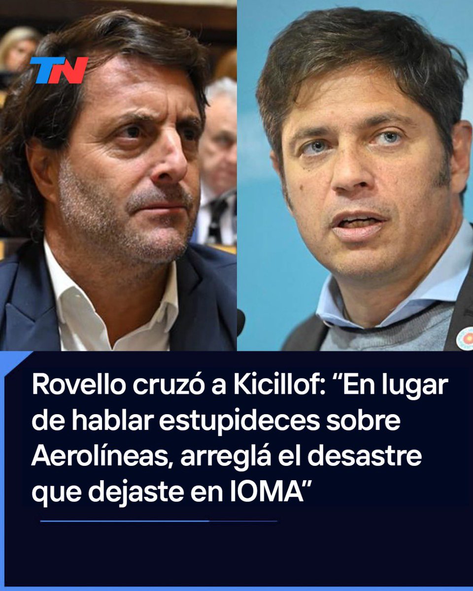 “Aerolíneas”

Porque tras anunciar que compraría Aerolíneas Argentinas, el diputado Rovello lo cruzó a Kicillof: “Dejá de proponer estupideces y arreglá el desastre que dejaste en IOMA”.