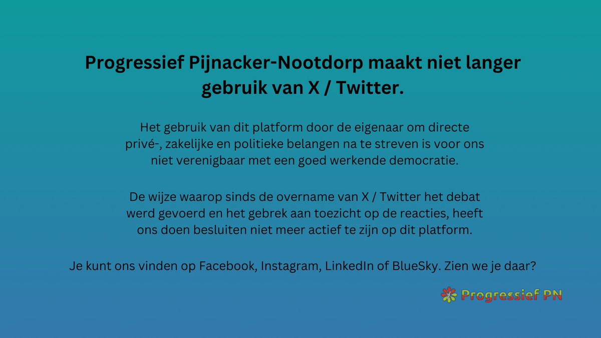 Progressief PN (@progressiefpn) on Twitter photo 