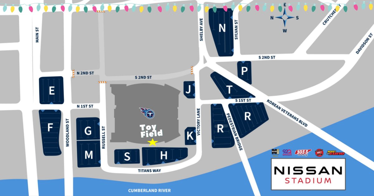 SuperTalk 99.7 WTN (@997wtn) on Twitter photo We are building a field of toys TOMORROW inside GATE 6 of <a href="/NissanStadium/">Nissan Stadium</a> to benefit <a href="/SalArmy/">SalArmyNashville</a>’s Forgotten Angels and we need your help!
Pick up an toy or a gift for a senior and bring it to our 17th annual Toy Field presented by <a href="/FirstHorizonBnk/">First Horizon Bank</a> to help fulfill the dreams of We are building a field of toys TOMORROW inside GATE 6 of <a href="/NissanStadium/">Nissan Stadium</a> to benefit <a href="/SalArmy/">SalArmyNashville</a>’s Forgotten Angels and we need your help!
Pick up an toy or a gift for a senior and bring it to our 17th annual Toy Field presented by <a href="/FirstHorizonBnk/">First Horizon Bank</a> to help fulfill the dreams of