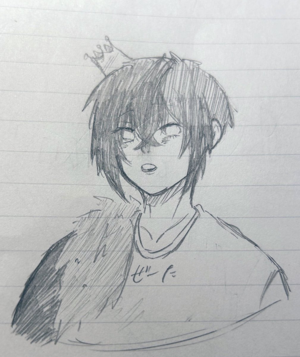 komukingu's tweet photo. かわいくかけた!!👑

 #あるふれぇ絵 
 #どり絵 
 #はめちゃ絵 
 #ZETAArt https://t.co/CIjZqVo9Su
