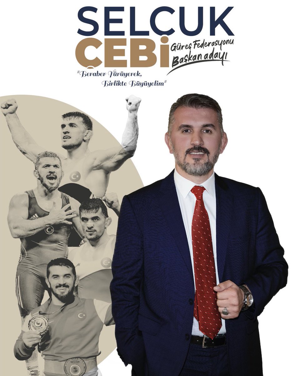 Güreş Federasyonu Başkanlığına adaylığımızın resmi olarak kesinleştiğini büyük bir mutlulukla duyuruyoruz! 
Bu önemli yolda yanımızda olan tüm destekçilerimize teşekkür ediyoruz.
Güreş ailesi olarak el birliğiyle başaracağız!
#güçlüyönetimgüçlügüreş #selcukcebi