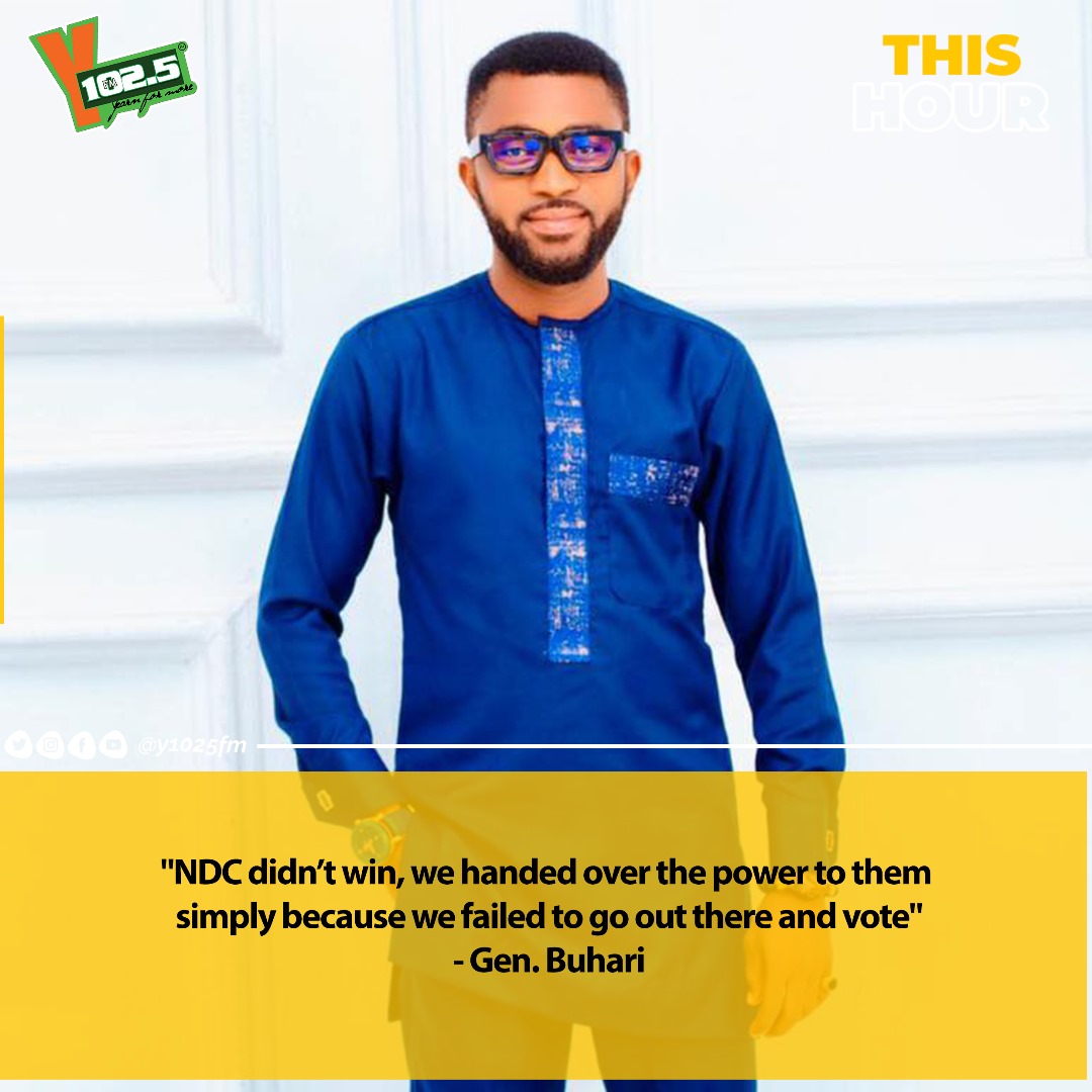 y1025fm's tweet photo. An opinion shared
#ThisHourOnY #GhanaDecides2024 #Election2024 #TheEC #Ghanaians https://t.co/RhZPt3yd2m