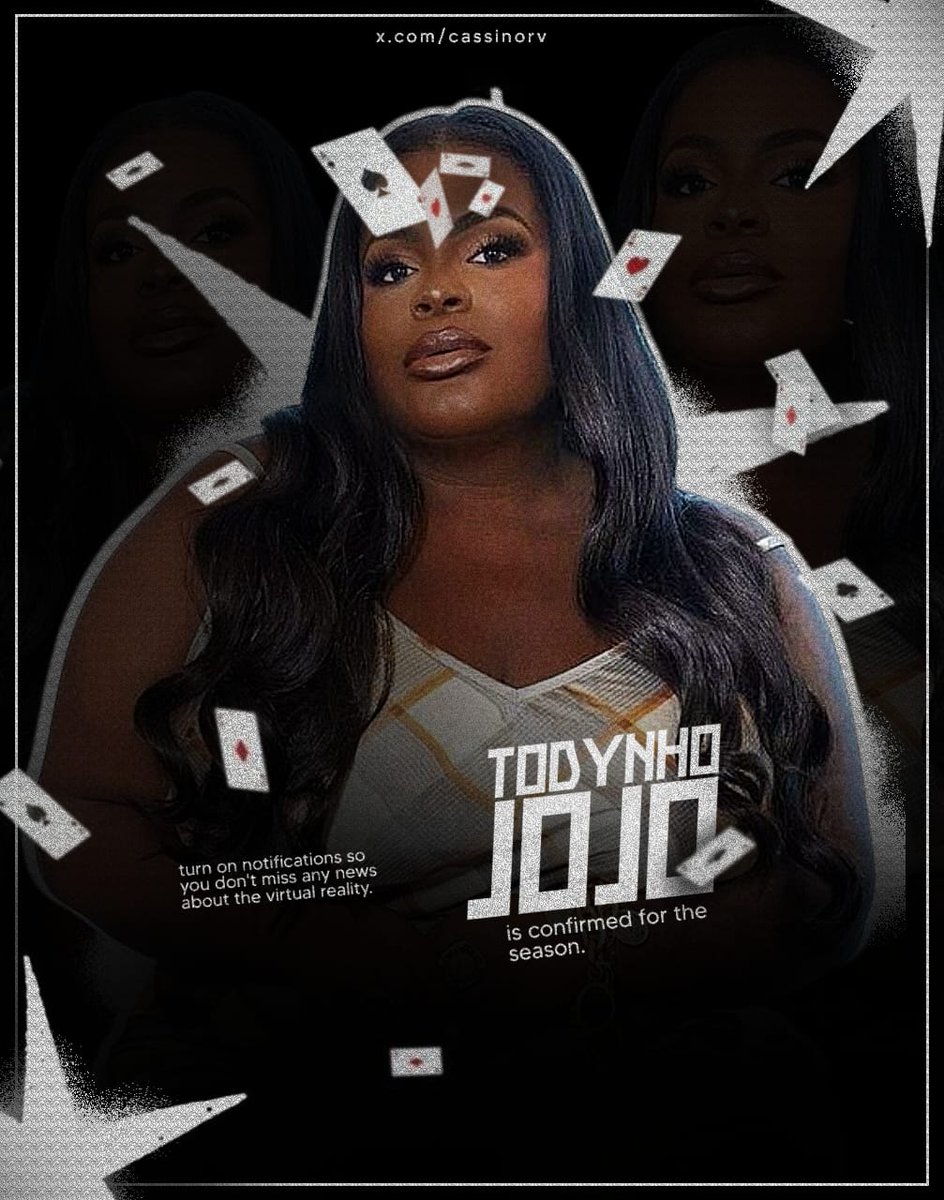 cassinorv's tweet photo. #cassinorv | 𝘱𝘭𝘢𝘺𝘦𝘳 5
— Jojo Toddynho [@jojocassino]
que a sorte esteja com você, querida! https://t.co/52kJ6gdC6Q