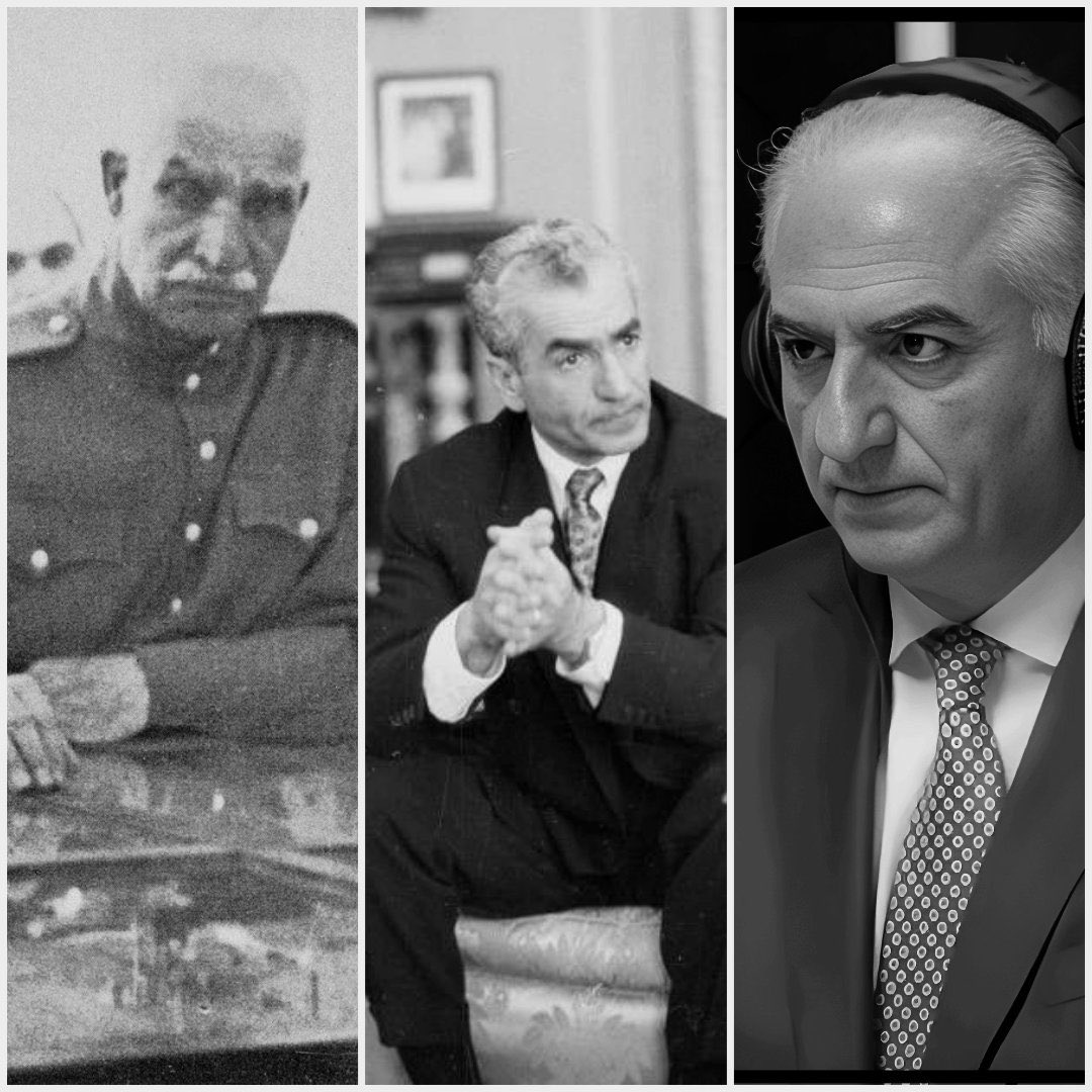 طلایی‌ترین برگِ کارنامه‌ی تاریخ ایران.!💙
#جاوید_شاهان_پهلوی 
#KingRezaPahlavi