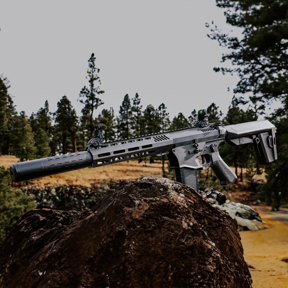 BarraAirguns's tweet photo. What’s your favorite feature of this electric beast? ⚡️ #400e #BarraAirguns #FullAuto https://t.co/2TRASB8Myv