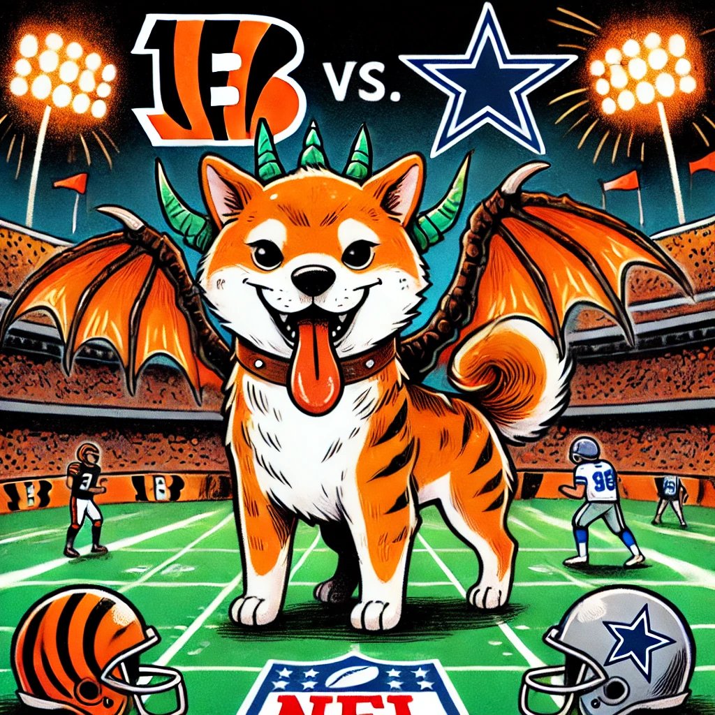 dragontaillucky's tweet photo. 🚨 Monday Night Football Giveaway 🚨

Tonight we will be giving away 2,000,000 BONK to a random user who shares their MNF bet slip❗❗❗

Bengals vs. Cowboys
Spread: Bengals(-4.5)
Over/Under: (49.5)

Rules and details can be found in the next post👇
#LetsBONK https://t.co/ORHQRkXO7Q