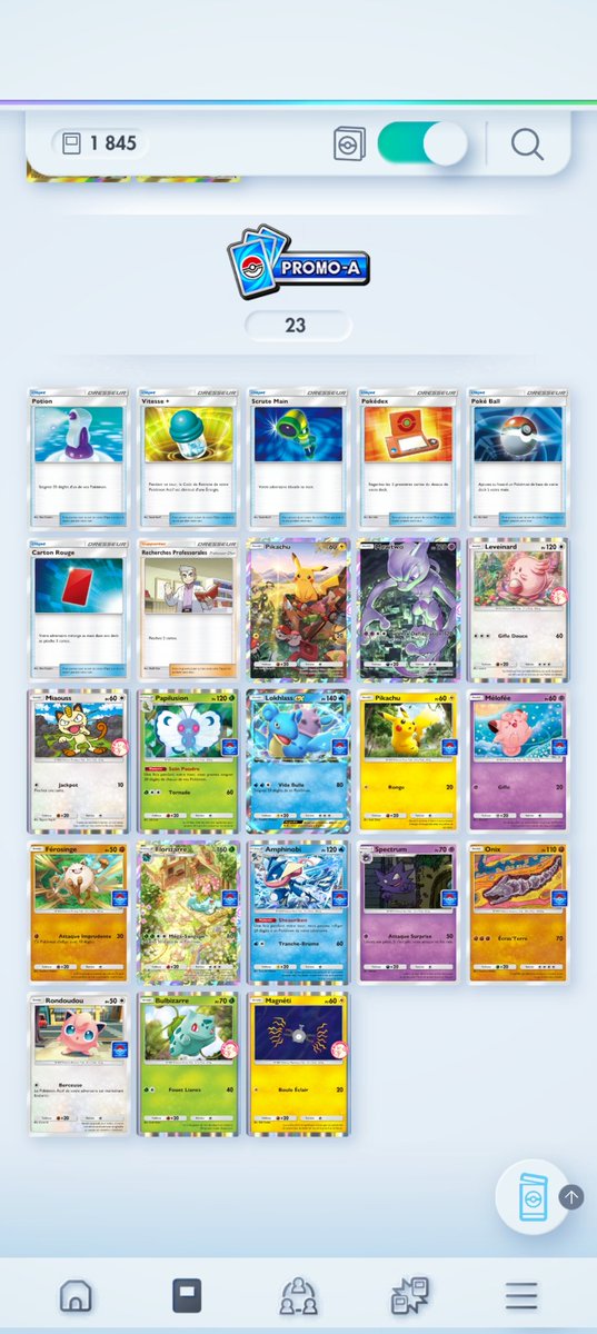stevenredhot's tweet photo. @PokemonTCGP_FR Oui ! https://t.co/mFGmE9Mhpj