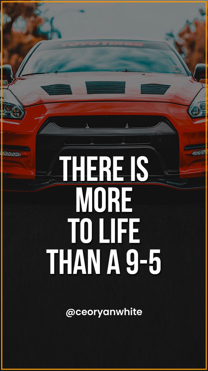 ceoryanwhite's tweet photo. π Embrace the extraordinary! π There is more to life than 9-5. π Discover your passions, chase your dreams, and create a life that sets your soul on fire. π₯ #BeyondThe9to5 #LiveYourPassion #DreamChaser. https://t.co/tdtq9A3jyL