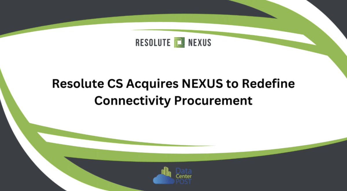 datacenterpost's tweet image. Resolute CS is redefining connectivity procurement with Resolute NEXUS!

Design in &amp;lt;50 seconds, connect with 3,000+ carriers, and access real-time insights. Learn more on @datacenterpost: ow.ly/cQw150Unzgj. 

#ResoluteNEXUS #Connectivity #AI #DigitalTransformation