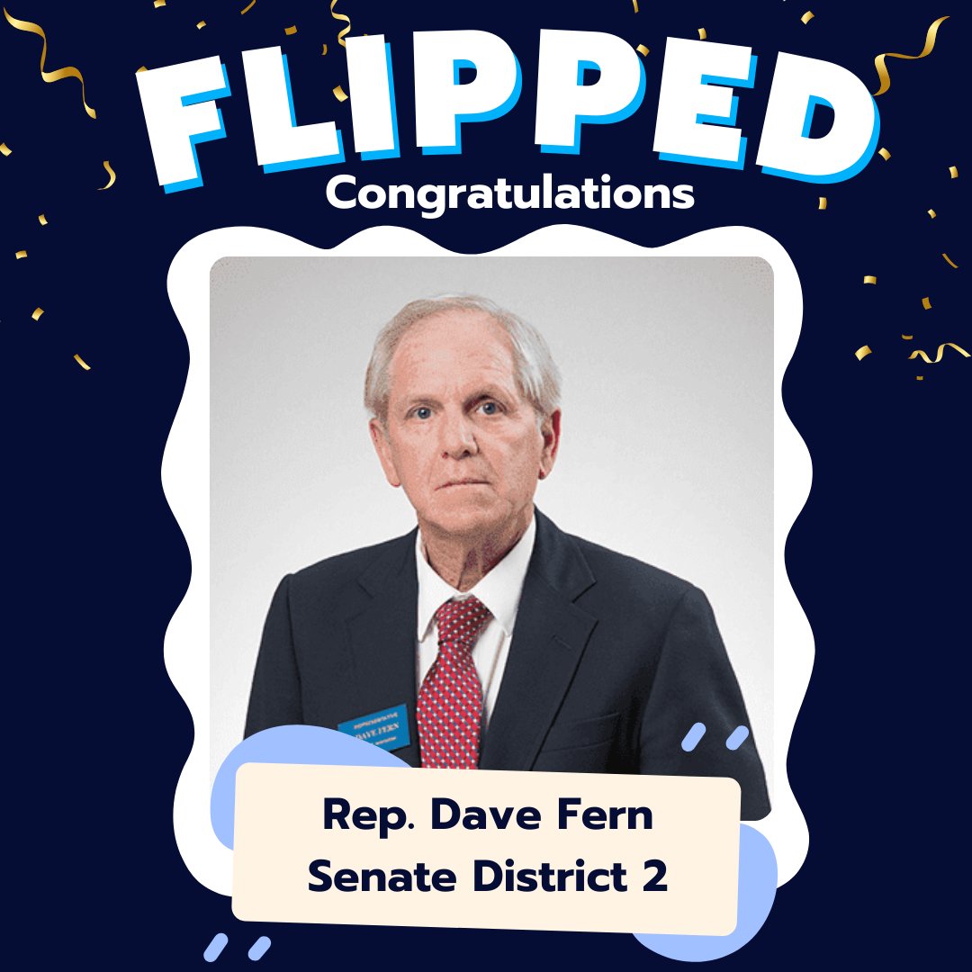 _MDLCC's tweet image. What’s needed for the 2025 session are serious minded legislators and Sen-elect Dave Fern is one of them. Dave flipped a Republican held seat won by Donald Trump, becoming the first Democrat in 20 years to win a Senate seat in Flathead County! #mtpol #mtleg