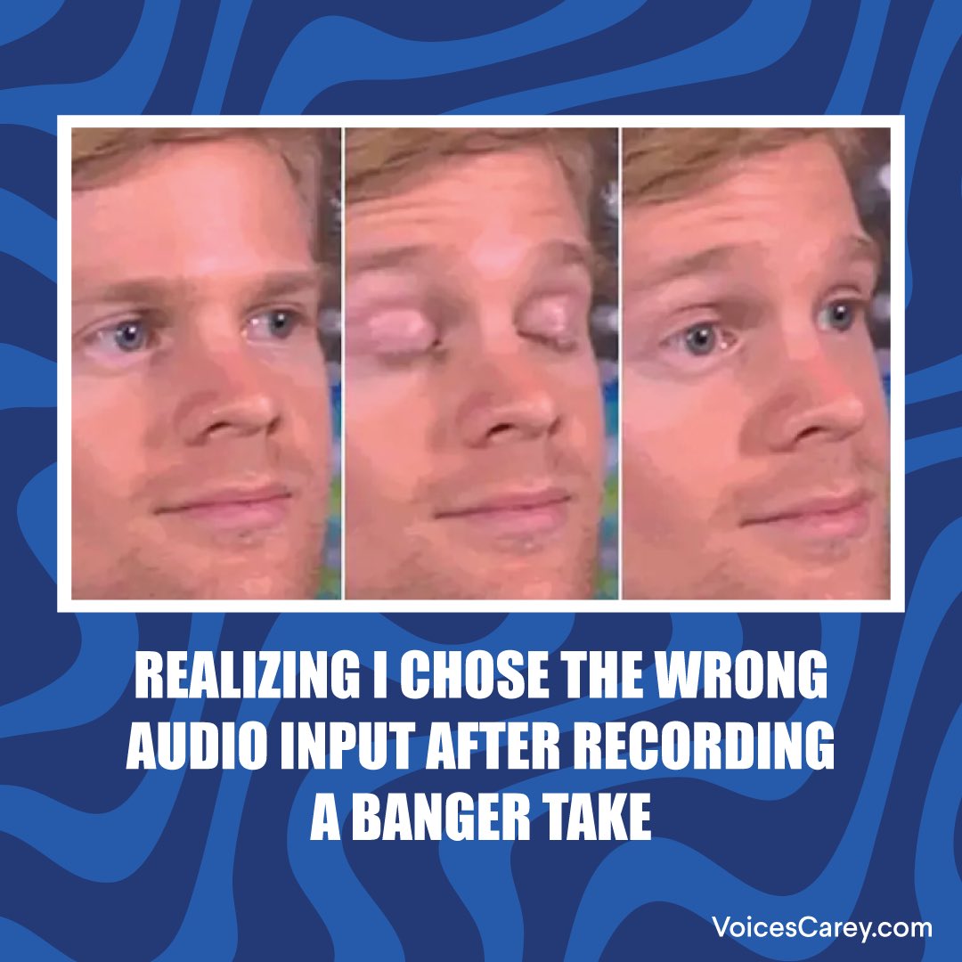 Always a shame recording your best performance…into a computer mic 🤦