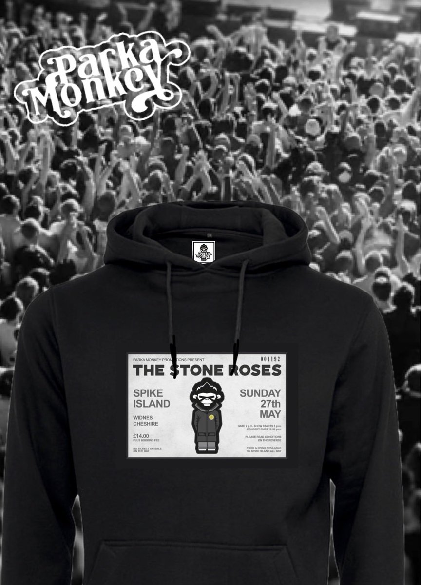 🔥🔥The Brand New Spike Island and Maine Road Hoodies🔥🔥 

Available Now 

parkamonkeyclothing.com/collections/ju…

#parka #monkey #clothing #oasis #liamgallagher #noelgallagher #rock #music #uk #oasismusic #oasisfans #britpop #brothers #live #tshirts #thestoneroses #vintage #manchester