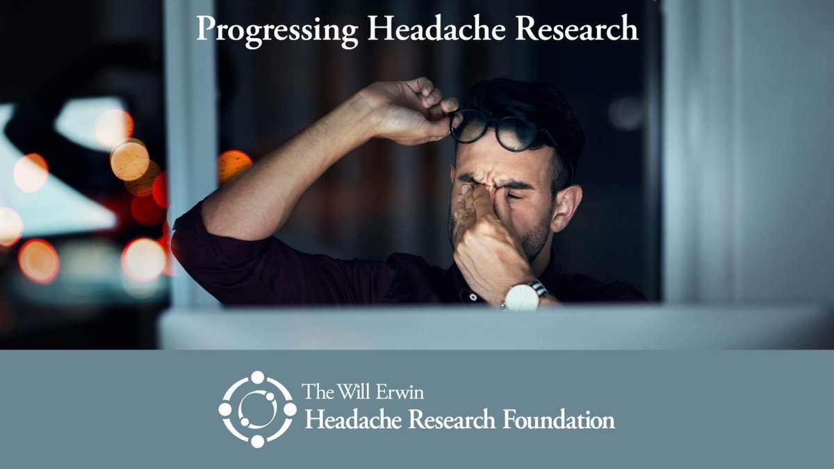 Cure_Headaches's tweet photo. On our mission to find a cure, we have enlisted the help of headache research specialists also dedicated to helping headache heroes from relief. Learn more about The Will Erwin Headache Research Center here - https://t.co/ILsQJG6aTE #HeadacheResearch #DebilitatingHeadaches https://t.co/kigfZ3b9gd