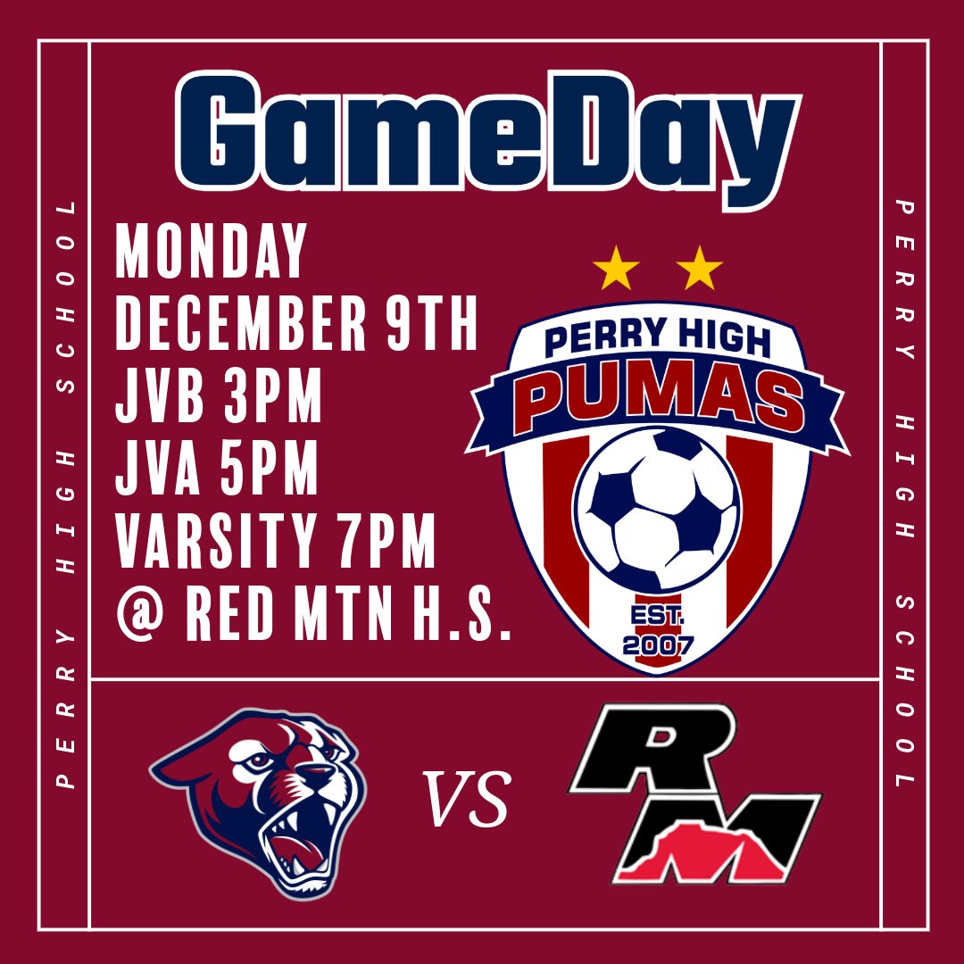 Head over to Red Mountian for our first regular season game tonight!