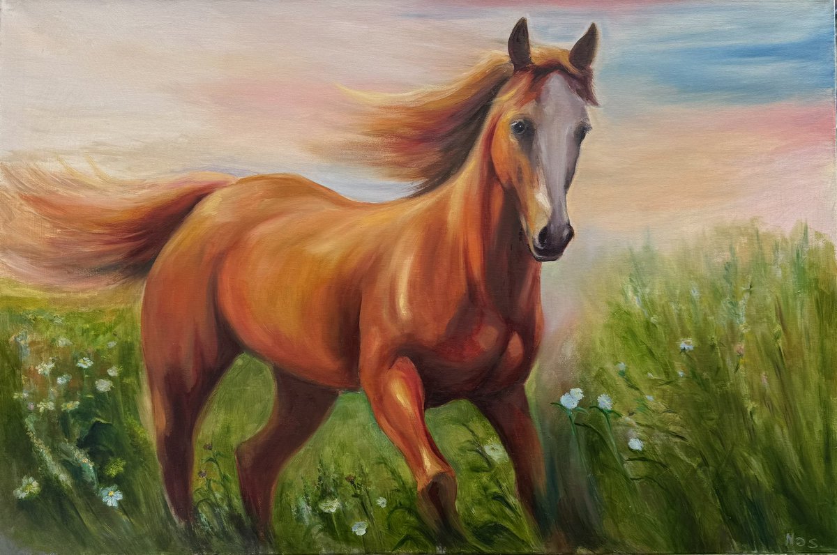 O3Okayama's tweet photo. https://t.co/peUa9jcLMr
My painting oil
Canvas/oil
36x24 inches 
#horse #radiinasibullov https://t.co/BnrM5jqBdY