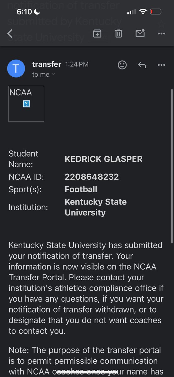Kedrick Glasper tweet media
