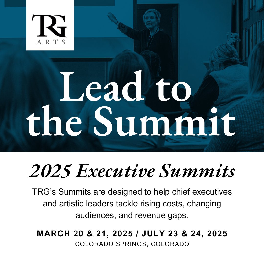 ⛰️ Announcing Our 2025 Executive Summits!

Designed to help cultural leaders tackle rising costs, shifting audiences, and financial pressures, this 2-day retreat will equip you with actionable strategies for growth &amp; sustainability.

🔗 Secure your spot: hubs.li/Q02-P8PY0
