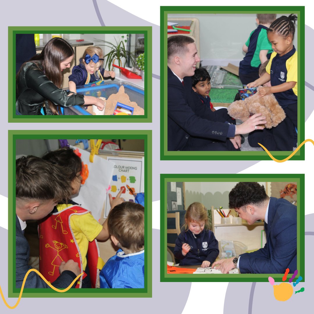 We’re not sure who had more fun! Our eldest students joined the youngest for an afternoon of painting, reading and chatting. A-level English language students connected their studies on child language development with hands-on learning. A beautiful #GSALfamily moment. ✨
