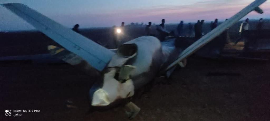 YPG/PKK, TSK'ya ait bir İHA'yı vurduklarına dair resmi açıklamıştı. Açık kaynaklara düşen İHA enkazına bakar isek düşen İHA, ABD'ye ait.