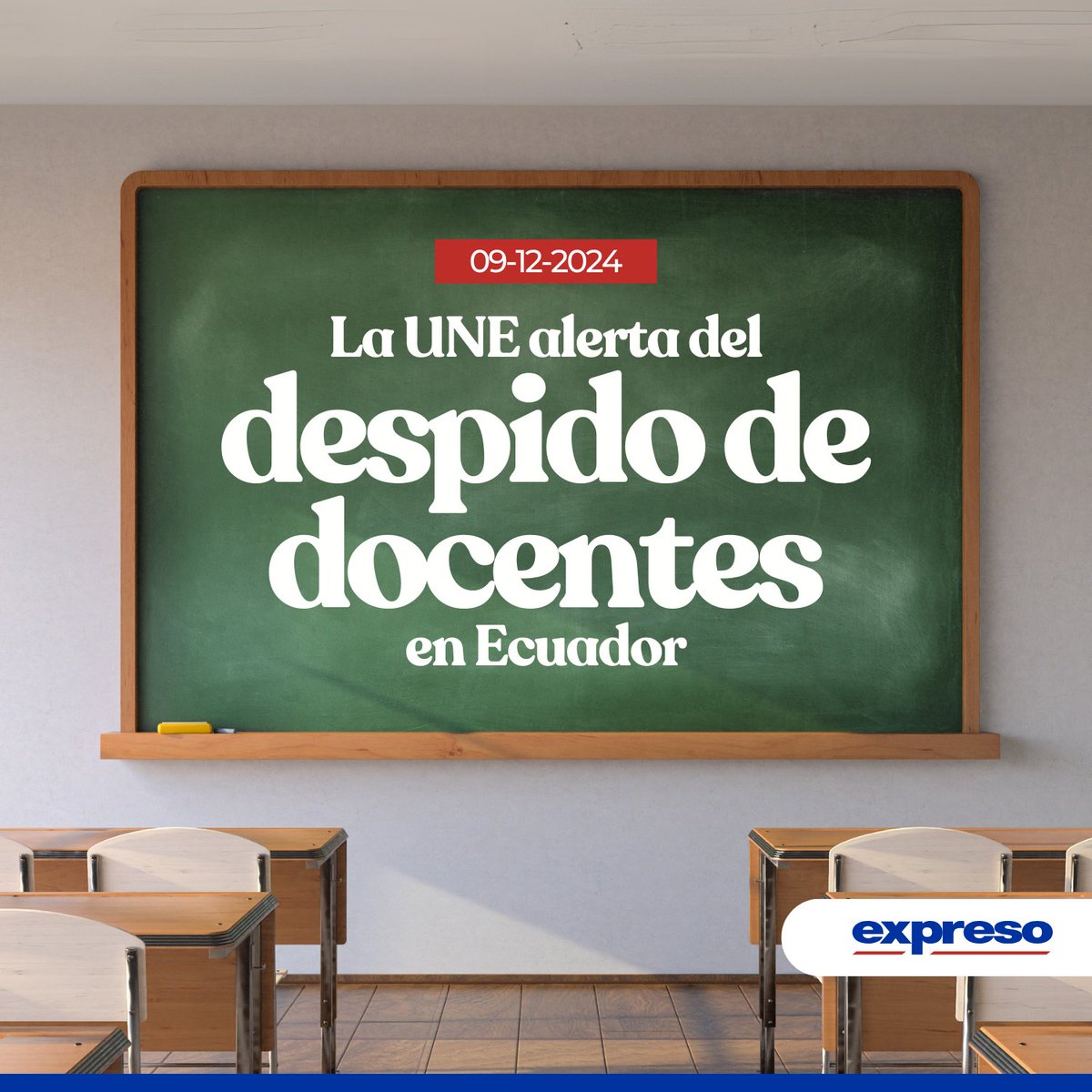 Expresoec's tweet photo. La Unión Nacional de Educadores (UNE) alertó del inicio de despido de docentes por parte del Ministerio de Educación. ¿Quén dicen al respecto?

Revísalo aquí 👉 https://t.co/rUL0CVtpM7 https://t.co/ae4rc8A6TJ