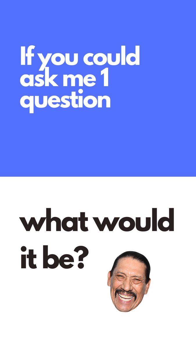 officialDannyT's tweet image. If you could ask me 1 question, what would it be? @Orbofi 

Ask here: orbofi.com/chat/dannytrejo

#YODANNY #Orbofi #DannyAI