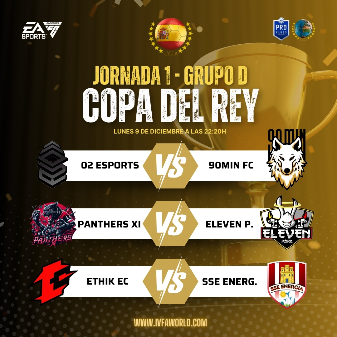 A puntito de comenzar la "Copa del Rey" de <a href="/IVFA_Spain/">IVFA Spain</a>... ¿Hay ganas? ⚽