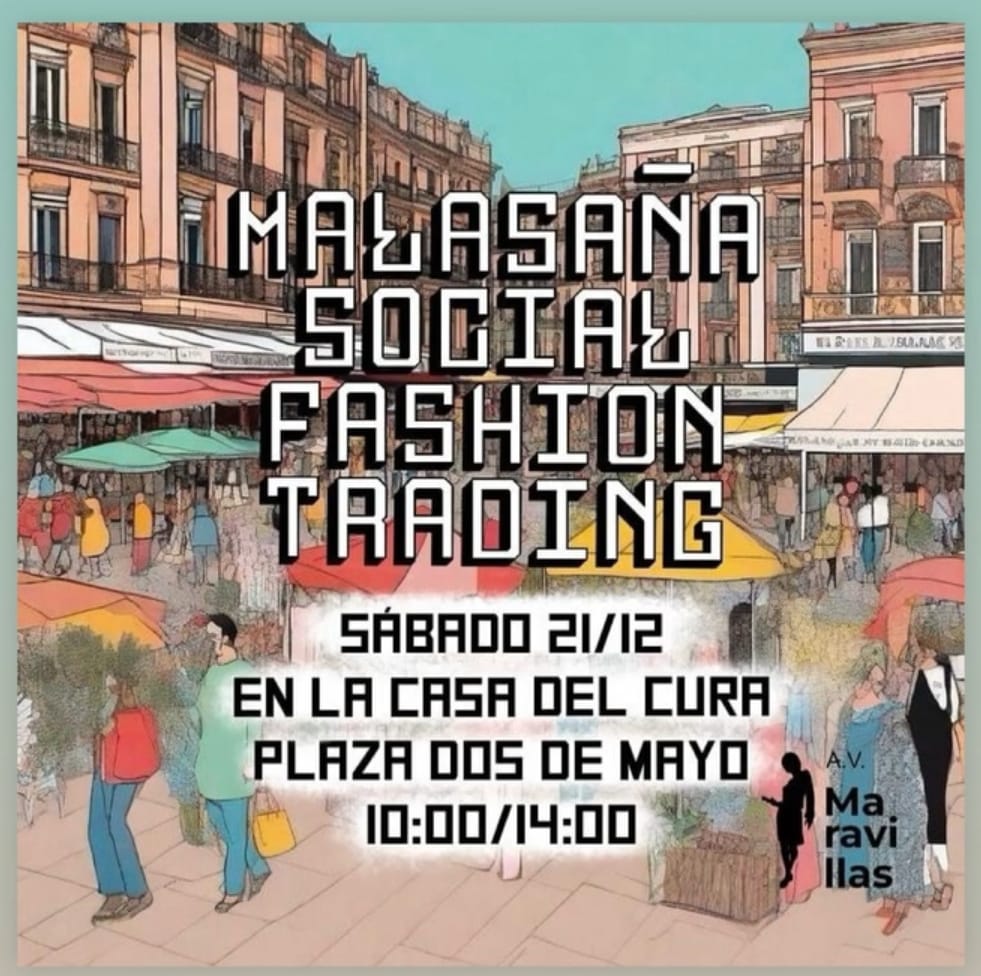 ¡Renueva tu armario sin gastar un euro! 👗✨

El sábado 21 de diciembre, están tod@s invitad@s al I Mercadillo de Intercambio de Ropa. Trae las prendas que ya no usas y cámbialas por algo nuevo.

📍Plaza 2 de Mayo
🗓️21 de diciembre
⏰10:00 - 14:00

¡Nos vemos para un día de moda!