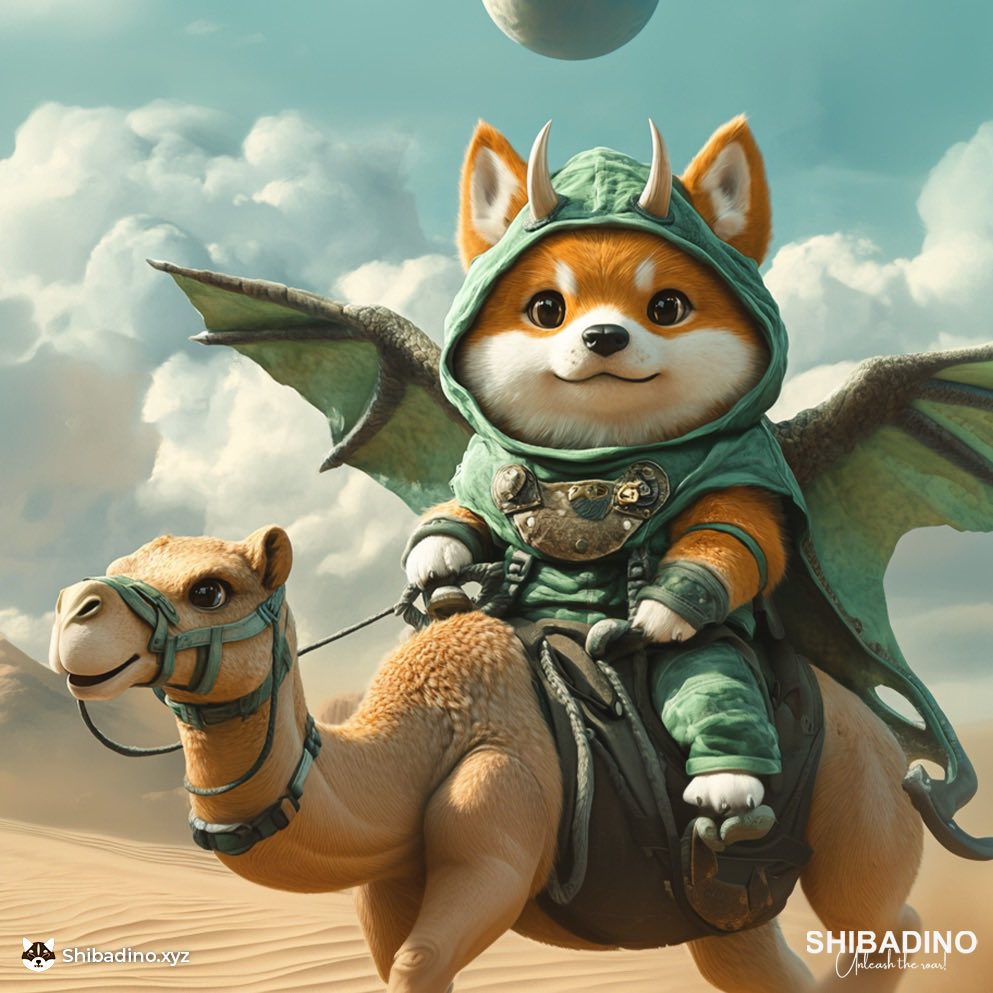 🦖🐪 While others are lost in the sand, $DINO is blazing the trail to  treasure. ☀️ Deep in the crypto desert, where the sands are made of dreams  and the camels know
