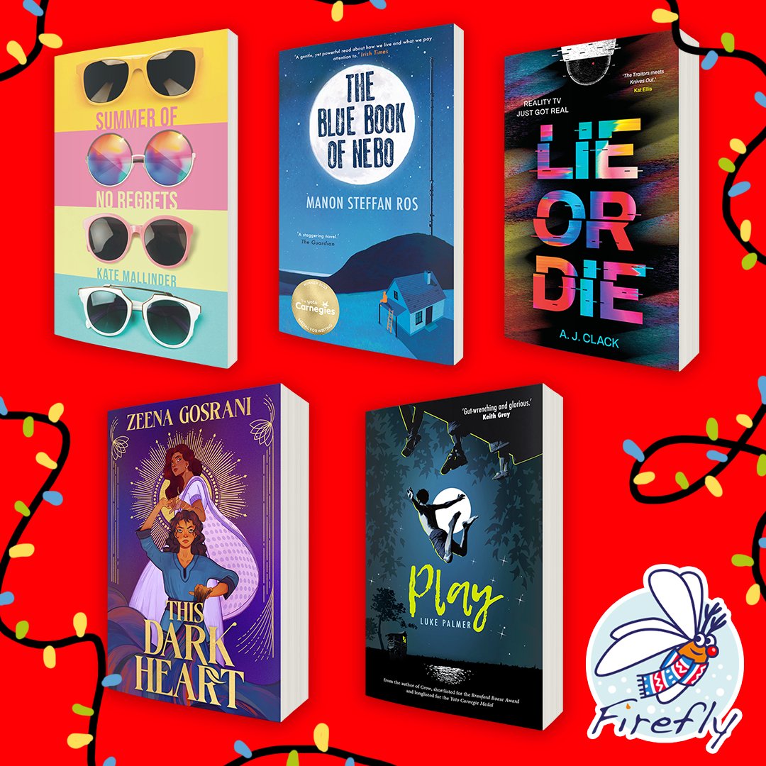 Firefly Press (@fireflypress) on Twitter photo Looking for something thrilling, romantic, slice-of-life or dystopian for the young adult in your life?
β
Free gift wrapping as standard on all orders at fireflypress.co.ukπποΈβ
β
<a href="/KateMallinder/">Kate Mallinder ππ</a> <a href="/ManonSteffanRos/">Manon Steffan Ros</a> <a href="/alisonclack1/">a j clack</a> <a href="/ZeenaGos/">Zeena Gos</a> <a href="/lcpalmerpoet/">Luke Palmer</a>
β
<a href="/bouncemarketing/">Bounce Sales and Marketing β€οΈπ</a> Looking for something thrilling, romantic, slice-of-life or dystopian for the young adult in your life?
β
Free gift wrapping as standard on all orders at fireflypress.co.ukπποΈβ
β
<a href="/KateMallinder/">Kate Mallinder ππ</a> <a href="/ManonSteffanRos/">Manon Steffan Ros</a> <a href="/alisonclack1/">a j clack</a> <a href="/ZeenaGos/">Zeena Gos</a> <a href="/lcpalmerpoet/">Luke Palmer</a>
β
<a href="/bouncemarketing/">Bounce Sales and Marketing β€οΈπ</a>