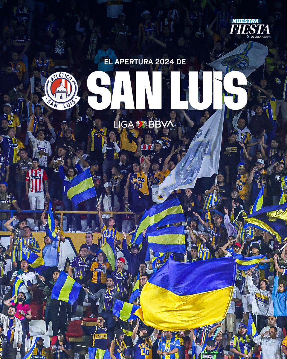 LigaBBVAMX's tweet photo. Enamoraron con su futbol, fueron la revelación llegando hasta Semifinales y pusieron a soñar a toda su afición. 👏

Repasemos el espectacular torneo #Apertura2024 que hizo el @AtletideSanLuis. 🔴⚪

Abrimos hilo. 🧵 https://t.co/gUeC8Mgwd4